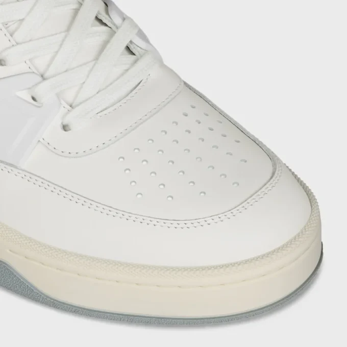 Ct-09 Trainer Sneaker in Calfskin and Mesh Ct-09 Trainer Sneaker in Calfskin and Mesh