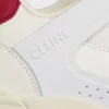 Ct-09 Trainer Sneaker in Calfskin and Mesh Ct-09 Trainer Sneaker in Calfskin and Mesh