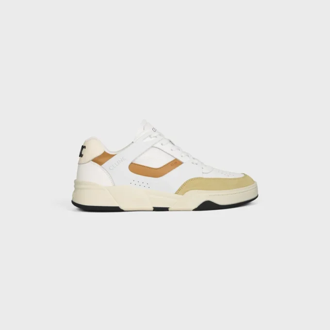 Ct-09 Trainer Sneaker in Calfskin, Suede Calfskin and Mesh