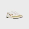 Ct-09 Trainer Sneaker in Calfskin, Suede Calfskin and Mesh