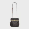 Cube in Triomphe Canvas and Natural Calfskin Cube in Triomphe Canvas and Natural Calfskin