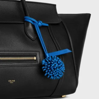 Dandelion Charm in Smooth Lambskin