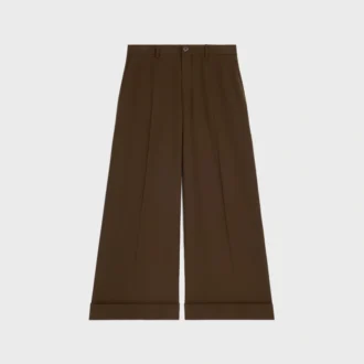 Docks Trousers in Stretch Wool Gabardine