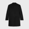 Double-Breasted Coat in Wool Cloth