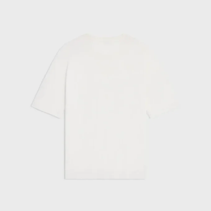 Double Layered T-Shirt in Fine Cotton Jersey Double Layered T-Shirt in Fine Cotton Jersey