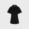 Dress in Cotton and Silk Twill Dress in Cotton and Silk Twill