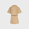 Dress in Cotton and Silk Twill Dress in Cotton and Silk Twill
