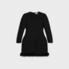 Dress in Tricotine Wool Dress in Tricotine Wool