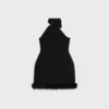 Dress in Tricotine Wool Dress in Tricotine Wool