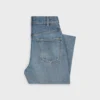 Dylan Flared Jeans with Signature in Cotton Denim