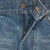 Dylan Flared Jeans with Signature in Cotton Denim