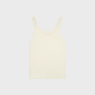 Embroidered Top in Silk Satin