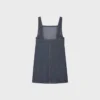 Empire Mini Dress in Raw Wash Denim