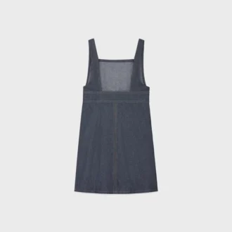 Empire Mini Dress in Raw Wash Denim