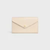 Envelope Wallet on Chain in Shiny Calfskin