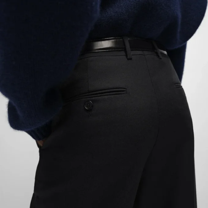 Ethan Trousers in Mohair Wool