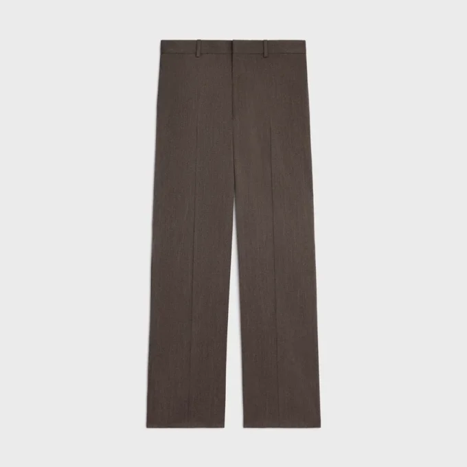 Ethan Trousers in Wool Gabardine