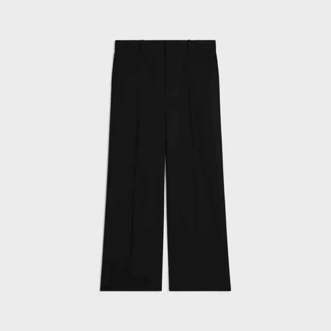 Ethan Trousers in Wool Gabardine Ethan Trousers in Wool Gabardine