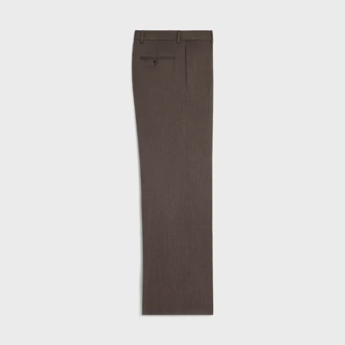 Ethan Trousers in Wool Gabardine