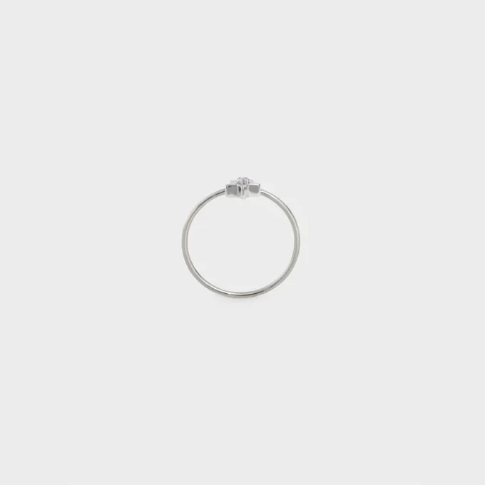 Etoile Celine Ring in White Gold and Diamond