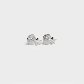 Etoile Celine Studs in White Gold and Diamonds