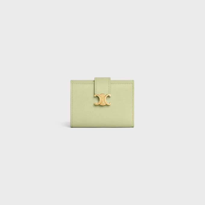 Fine Strap Wallet Nino in Supple Grained Calfskin Fine Strap Wallet Nino in Supple Grained Calfskin
