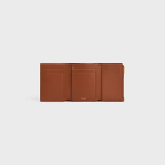 Fine Strap Wallet Nino in Supple Grained Calfskin