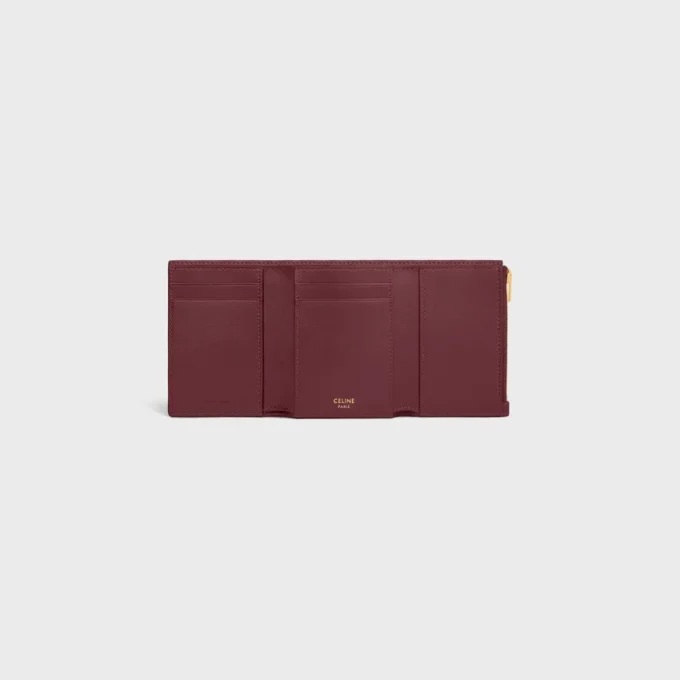 Fine Strap Wallet Nino in Supple Grained Calfskin Fine Strap Wallet Nino in Supple Grained Calfskin