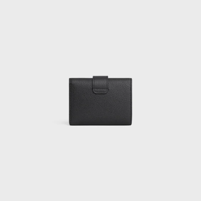Fine Strap Wallet Nino in Supple Grained Calfskin