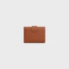Fine Strap Wallet Nino in Supple Grained Calfskin