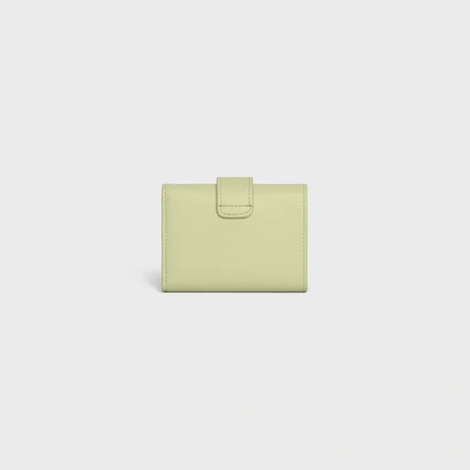 Fine Strap Wallet Nino in Supple Grained Calfskin Fine Strap Wallet Nino in Supple Grained Calfskin