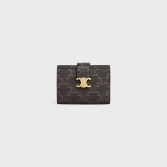 Fine Strap Wallet Nino in Triomphe Canvas