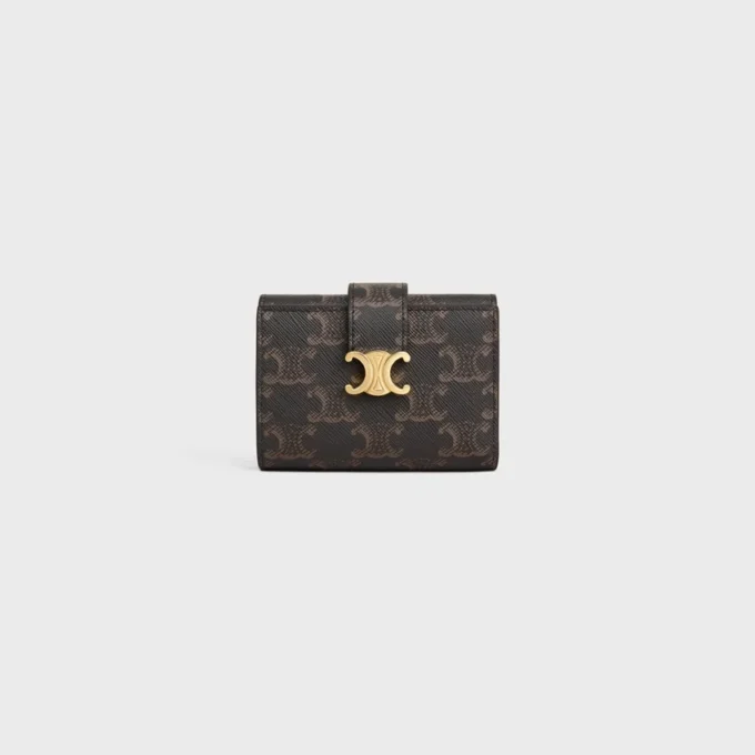 Fine Strap Wallet Nino in Triomphe Canvas Fine Strap Wallet Nino in Triomphe Canvas