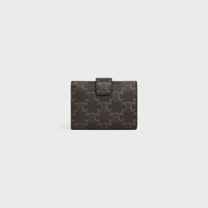 Fine Strap Wallet Nino in Triomphe Canvas Fine Strap Wallet Nino in Triomphe Canvas