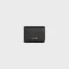 Fine Wallet Triomphe Stamp in Supple Grained Calfskin Fine Wallet Triomphe Stamp in Supple Grained Calfskin