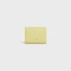 Fine Wallet Triomphe Stamp in Supple Grained Calfskin Fine Wallet Triomphe Stamp in Supple Grained Calfskin
