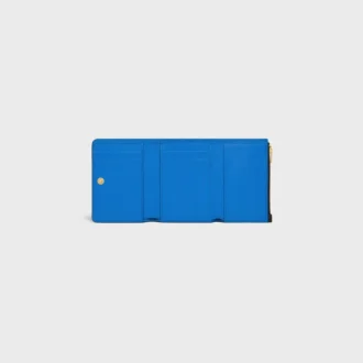 Fine Wallet Triomphe Stamp in Supple Grained Calfskin