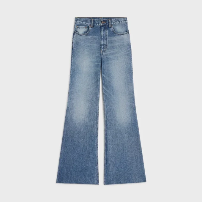 Flare Jeans 001 in Cotton Denim