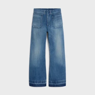 Flare Jeans 002 in Lightweight Cotton Denim