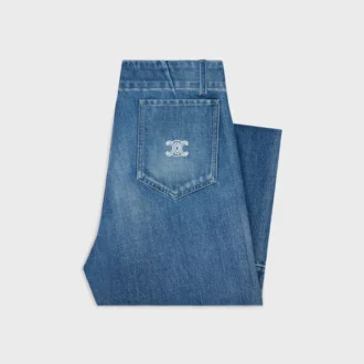 Flare Jeans 002 in Lightweight Cotton Denim