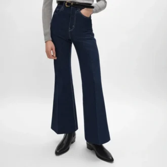 Flare Jeans 003 in Lightweight Indigo Denim