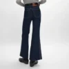 Flare Jeans 003 in Lightweight Indigo Denim