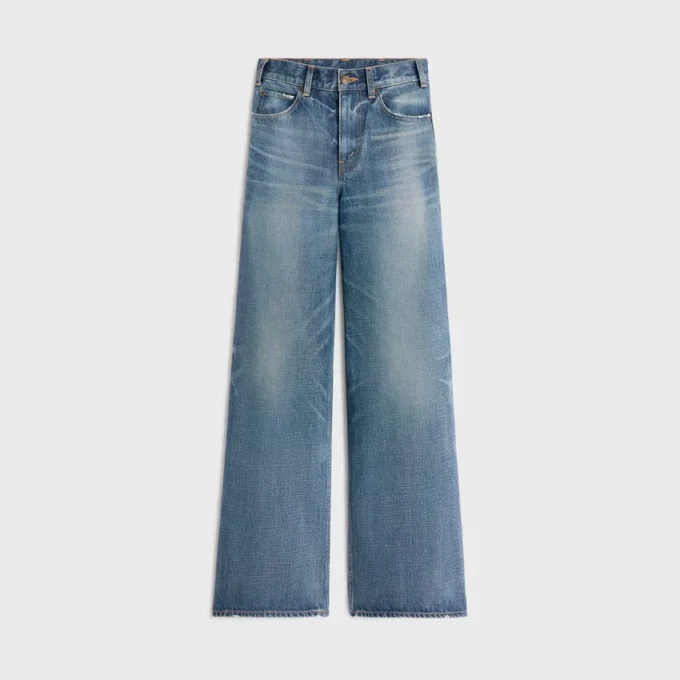 Flared Surf Jeans in Union Wash Denim