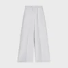 Flared Sweatpants in Cotton Fleece Flared Sweatpants in Cotton Fleece