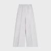 Flared Sweatpants in Cotton Fleece Flared Sweatpants in Cotton Fleece