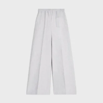 Flared Sweatpants in Cotton Fleece
