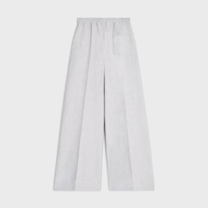 Flared Sweatpants in Cotton Fleece Flared Sweatpants in Cotton Fleece