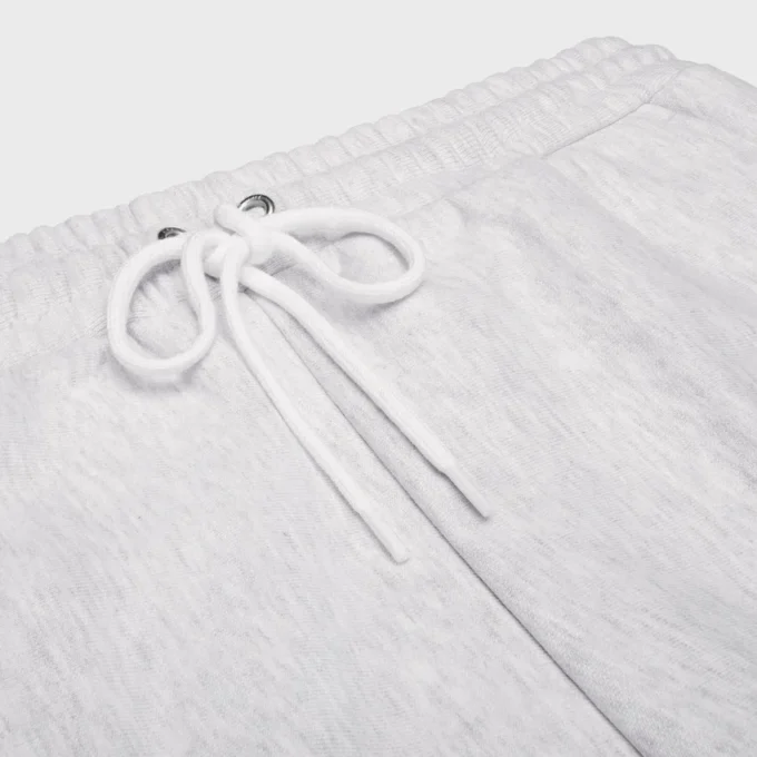 Flared Sweatpants in Cotton Fleece Flared Sweatpants in Cotton Fleece