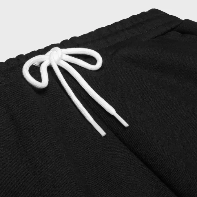 Flared Sweatpants in Cotton Fleece Flared Sweatpants in Cotton Fleece