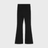 Flared Trousers in Viscose Jersey Flared Trousers in Viscose Jersey